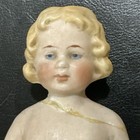 Vintage Late 19 or Early 20 Century 6” German Bisque Frozen Charlotte Penny Bank — photo 5