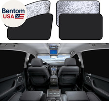 Side Window Sun Shade - 4 Pack Car Window Covers 99 UV Light Block Car Curtains