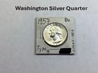 1957 Washington Silver Quarter in BU Condition Semi Key Date 110925 55c
