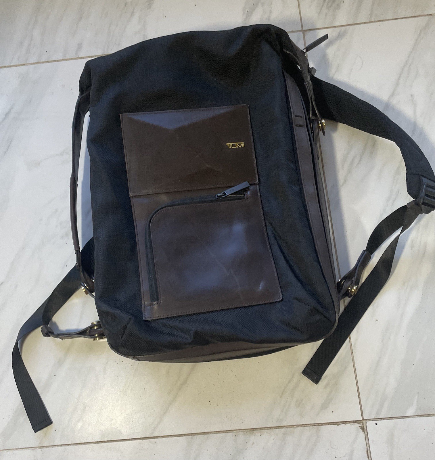 TUMI DROR BACKPACK BRIEFCASE COMPUTER BAG 14” X 1… - image 1