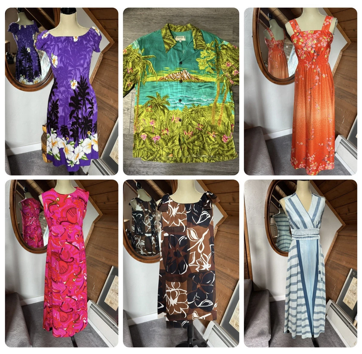 Hawaiian 1970s Vintage Dresses for Women for sale | eBay