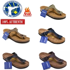 Genuine Birkenstock Gizeh Birko-Flor Sandals Regular EU Shoe Size 35-45 Unisex
