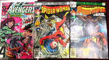 SPIDER-WOMAN Annual 1983 #6 UK Price Marvel 1978 / #17 1979 / Avengers 241
