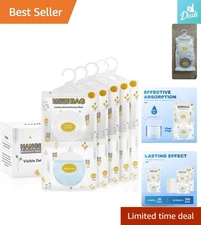 Odor Eliminator and Humidity Pack – 5 Pack, Compact Leakproof Moisture Absorbers