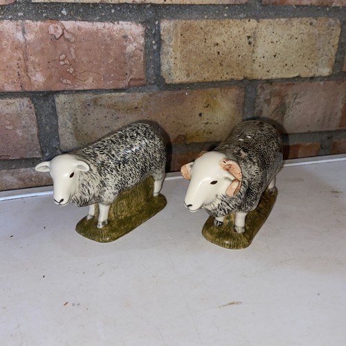 Wachtel Keramik Herdwick Schaf Salz und Pfeffer