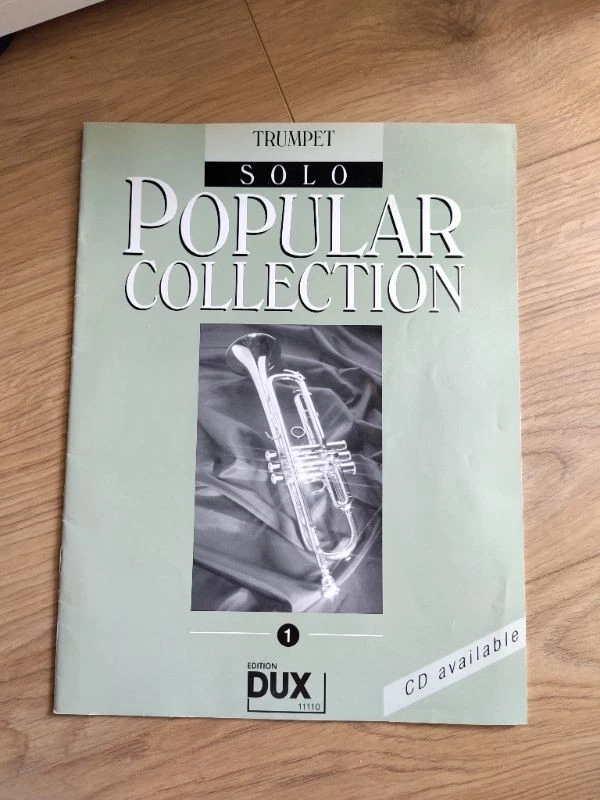Edition DUX Trumpet Solo Popular Collection Band 1 Noten Musik Grün CD - Bild 2 von 4