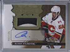 2016 Fleer Showcase Hot Prospects Autos 42/135 Oliver Kylington Patch Auto h1c