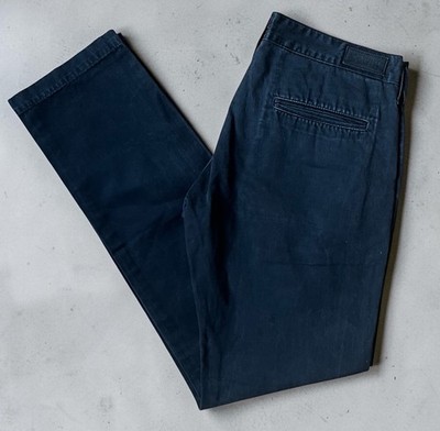Edwin 55 Chino Herren Schwarz Hose Jeans Chino - W32-33 L33