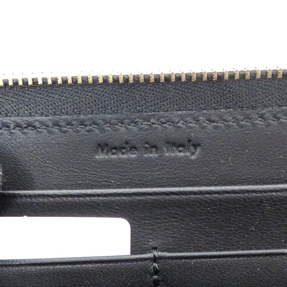 CELINE Bicolor Large Zip Multi Function Round Zip… - image 8