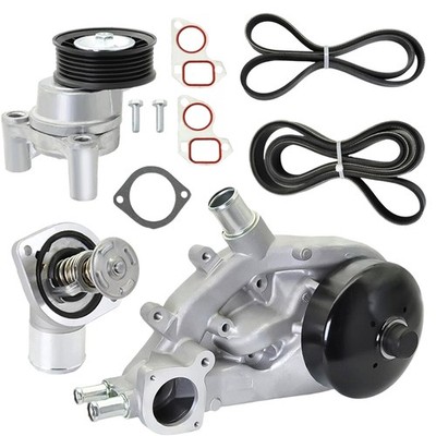 Timing Belt Water Pump Kit For Chevy Silverado Tahoe Suburban GMC Sierra 5.3L