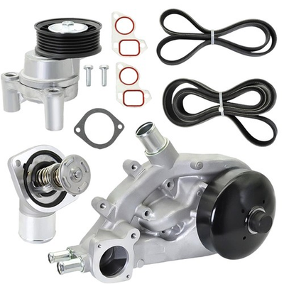 #ad #ad Water Pump amp; Tensioner amp; Belt Fits Chevrolet Silverado GMC Sierra 4.8L 5.3L 6.0L $127.99
