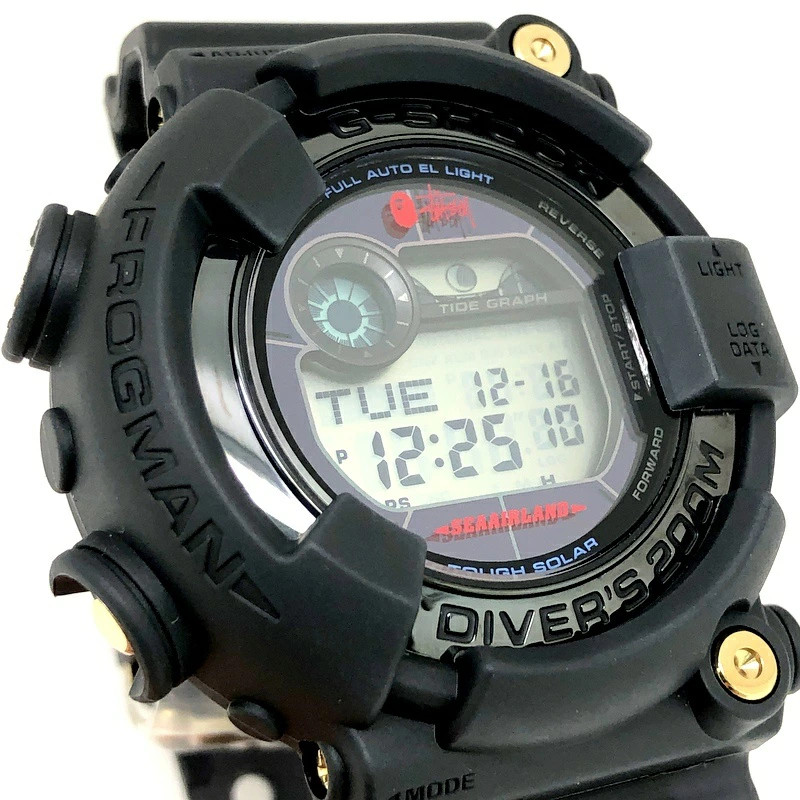 CASIO G-SHOCK watch FROGMAN STUSSY BAPE thumbnail 4