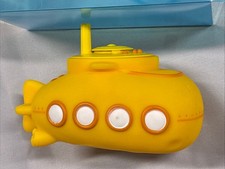 Luft Yellow Submarine AM/FM Radio Bathtub Pool Floating With Box Tested Works