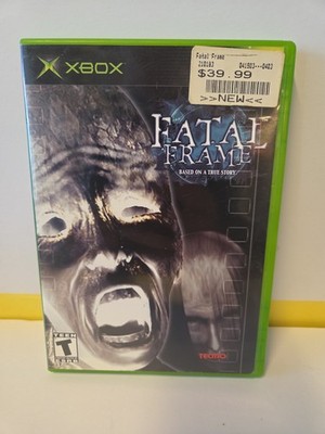 Fatal Frame Xbox 2002 Tecmo Survival Horror CIB Complete with Manual 
