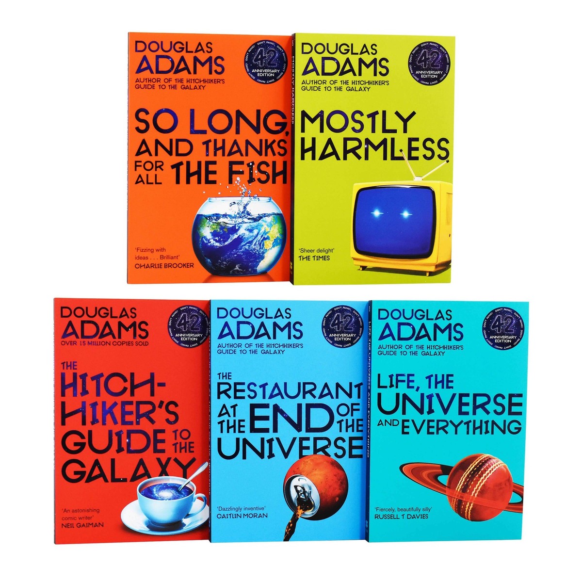 Complete Hitchhiker's Guide to The Galaxy BOXSET by Douglas Adams