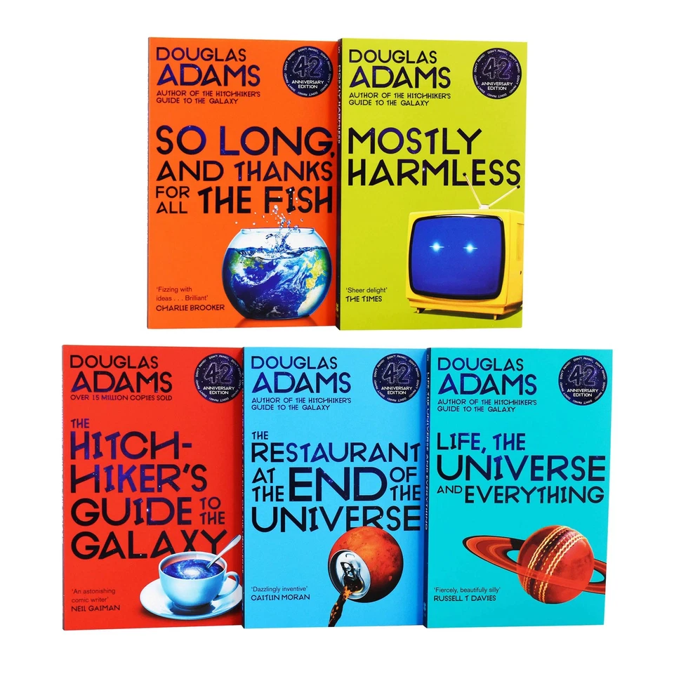 The Hitchhiker's Guide to the Galaxy: Complete Books 1-5 Box Set - Fiction - PB - Image 2 of 4