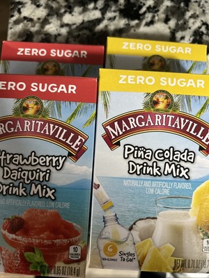 Margaritaville Singles To Go Water Drink Mix - Pina Colada Flavored, N