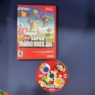 New Super Mario Bros. Wii (Nintendo Wii, 2009) No Manual TESTED working