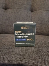 NAD Nicotinamide Riboside and Resveratrol Capsules 900mg 80 Count
