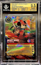 Disney Lorcana Promo 1 Mickey Mouse Brave Little Tailor, D23 EXPO, FOIL BGS 9.5