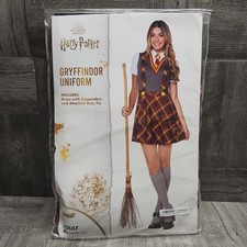 Spirit Halloween Harry Potter Gryffindor Uniform Costume Dress Adult XS 0-2