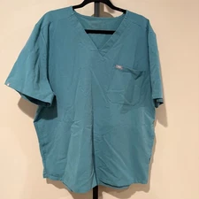 Figs Men's Chisec Short Sleeve Scrub Top PO 1875 Hydrogreen Size XXL
