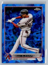 2022 Topps Chrome Update Sapphire Edition #US279 Sergio Alcantara