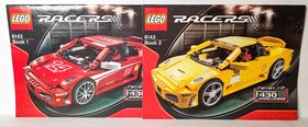 Lego 8143 Racers: Ferrari F430 Challenge 1:17, Sealed,  100% Complete
