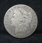 1896-P MORGAN DOLLAR - LOOKS VG+ - 90% SILVER - PHILADELPHIA MINT - BETTER DATE