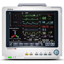 MINDRAY BENEVIEW T5 PATIENTEN MEDIZINISCHE ANÄSTHESIE BETT VITALZEICHEN MONITOR UK