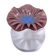 Round 9" Deep 2.5"Small Organic Mold Glass Fusing