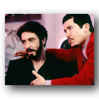Al Pacino John Leguizamo Photo 8x10 Carlito's Way Film Set 1993 Brian De Palma