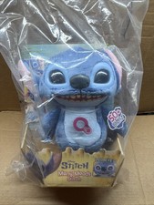 Disney Stitch Just Play Many Moods 14-inch Interactive Plush, Medium, Blue