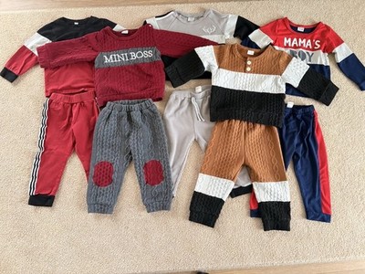 Outfits 5 Stück Junge PatPat gr. 86 Winter/Frühling Mini Boss / Mamas Boy