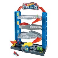 Hot Wheels Stunt-Garage Spielset, Parkhaus Inklusive Spielzeugauto Parkgarage
