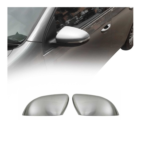 Spiegelkappen Spiegelabdeckung FüR VW Touran 2010-2015 Chrom GebüRstet 2Tlg-image