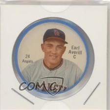 1962 Salada Tea/Junket Desserts All Star Coins Earl Averill Jr #24 z6d