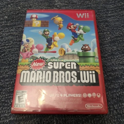 New ListingSuper Mario Bros Wii Nintendo Wii 2009 CIB Complete w Manual Tested Game