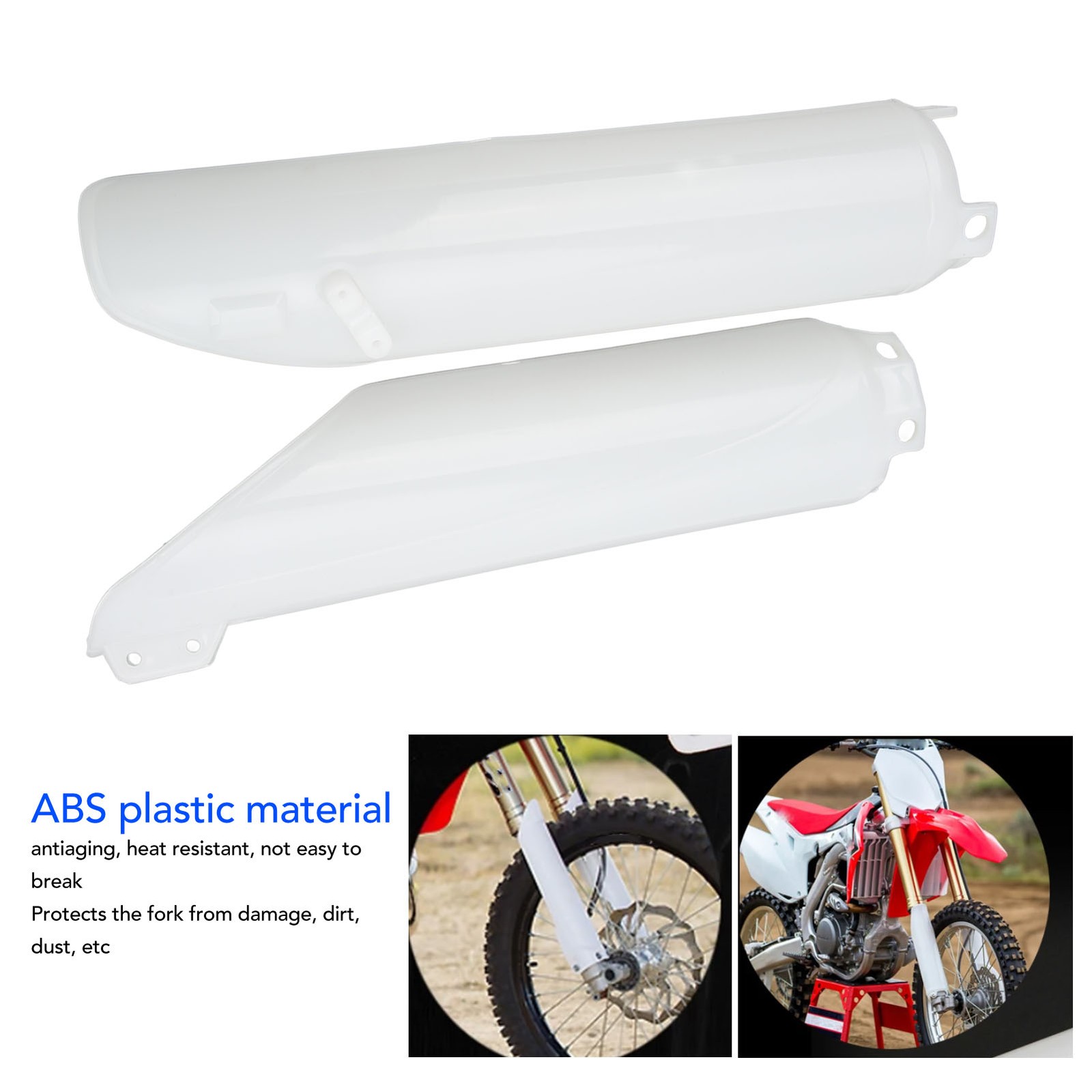 2pcs Motorcycle Fork Guard Shock Absorber Protector Replacement For CR125R