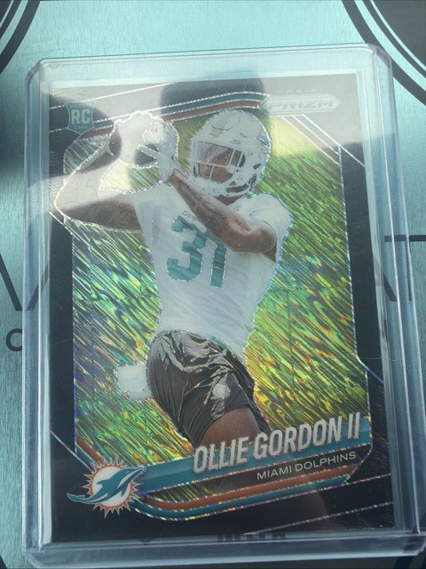 2025 Panini Prizm FOTL Ollie Gordon II Black Shimmer 1/1