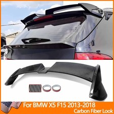 Oettinger Style Rear Window Roof Spoiler Wing For 2013-18 Bmw X5 F15 Carbon Look Oettinger Style Rear Window Roof Spoiler Wing For 2013-18 Bmw X5 F15 Carbon Look