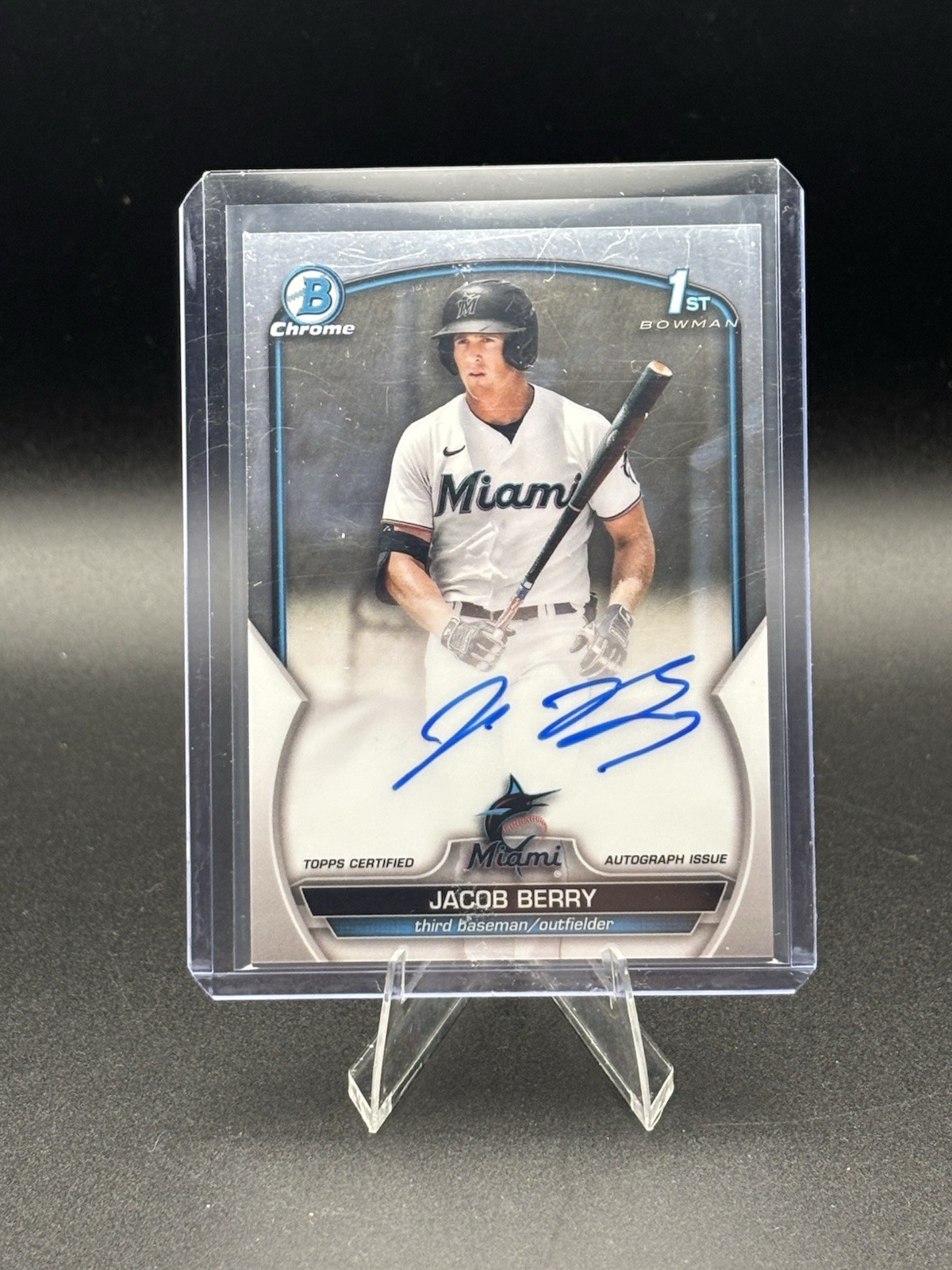 2023 Bowman - Chrome Prospect Autographs Jacob Berry #CPA-JB