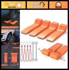 Adjustable Tire Skates 4-Pack, 3.2" to 6.4" Width, 4,000 lb Capacity, Tow Truck