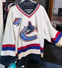 Vintage 1998 Vancouver Canucks CCM Center Ice Authentic Jersey Sz 52 All Star