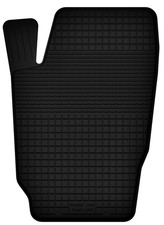 Wanneform Gummi Fußmatten Fahrer für SEAT Ibiza III Schwarz