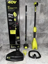 RYOBI 40V 15 in. Expand-It Battery Attachment Capable String Trimmer (Tool Only)