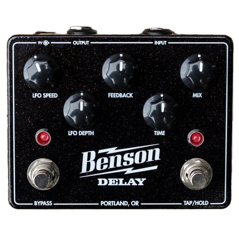Педаль гитарного эффекта задержки на базе Benson Amps Delay PT2399 с темпом нажатия 43190₽