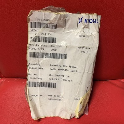 Krones Label Handling  Brackets 3 Small 3 medium