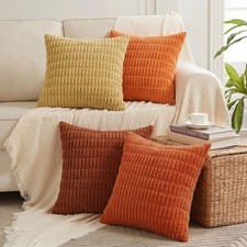 4 Packs Decorative Throw Pillow Covers for Living Room Couch Bed Modern