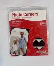 Scrapbook Adhesives 108CT Paper Photo Corners Self-Adhesive